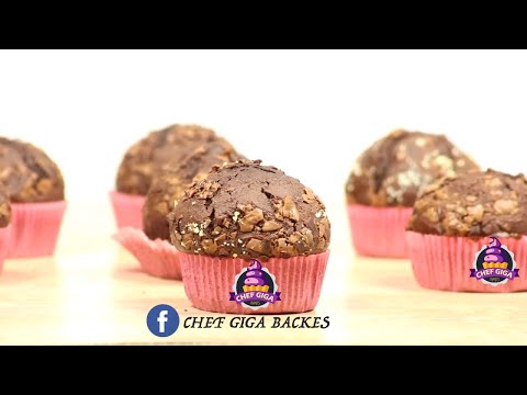 იაფი სწრაფი და გემრიელი შოკოლადის მაფინები, schnelle Schokomuffins.შოკოლადის მაფინი