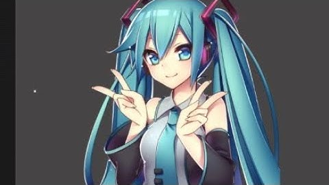 Hatsune Miku Speed Pixel Art Minecraft!!!!! Part 1