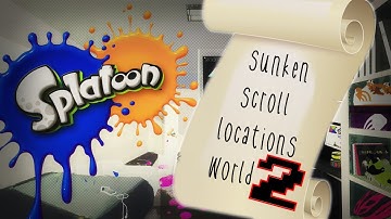 Splatoon - Sunken Scroll Locations World 2