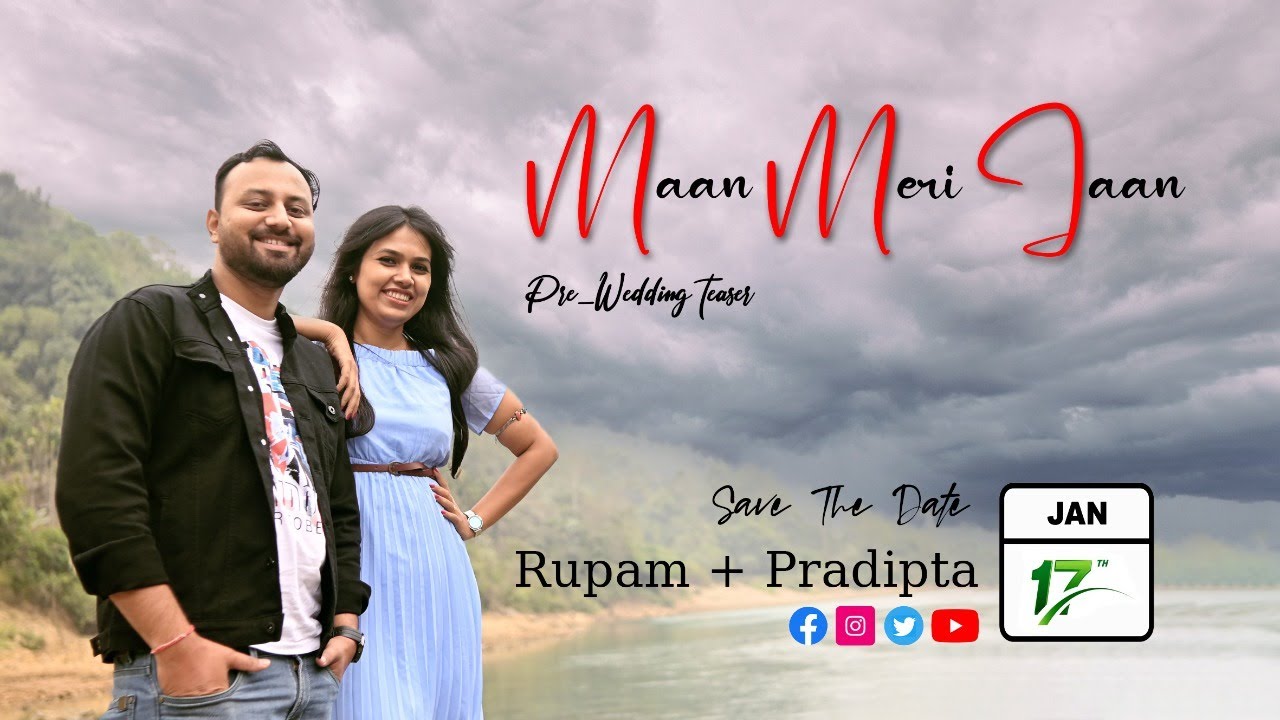 Best Pre Wedding Full Video | PRADIPTA X RUPAM || AD PHOTOGRAPHY || Maan Meri Jaan