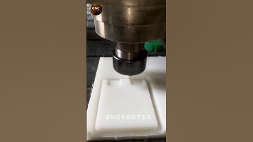 HDP 20mm white sheet new design cutting cncrouter machine #cnc #cncrouter #machine