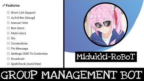 How To Create Group Management Bot | Autofilter + ManualFilters in Railway @MoTech_YT @Tginfotel