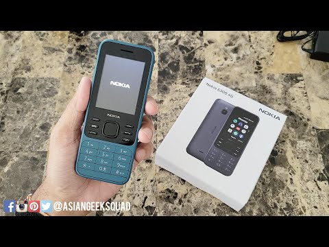 Nokia 6300 4G - Unboxing in Cyan