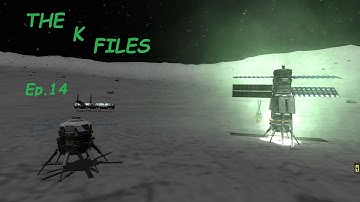 Kerbal Space Program .23 - The K Files Ep.14 - Kethane Mun Base Assembly