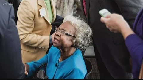 Emily Clyburn, wife of Rep. James Clyburn and phil...