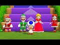 Mario Party 9 - Step It Up - Mario Vs Peach Vs Luigi Vs Daisy (Master CPU)