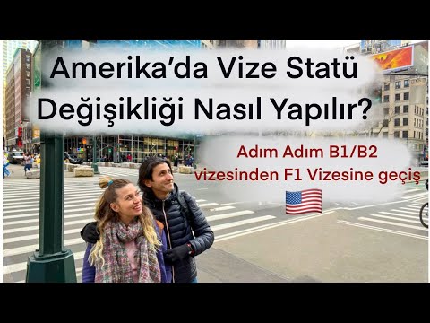 Amerika&rsquo;da Vize Statü Değişikliği Nasıl Yapılır? Adım adım Turist Vizesinden Öğrenci Vizesine Geçiş