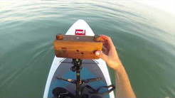 Pinhole photography on a Stand Up Paddle Board