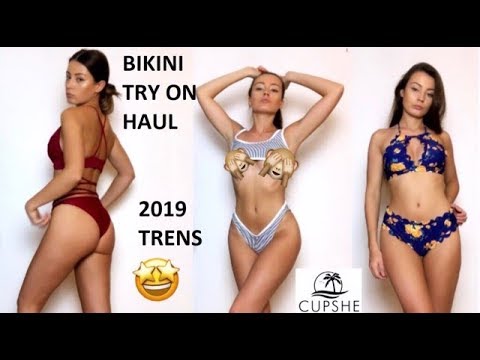 BIKINI TRY ON HAUL - 2019 SWIM TRENDS