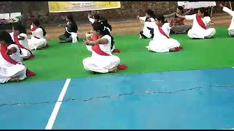 Satyam shivam sundaram song perform by yoga day