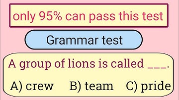 "Top 25 English Grammar MCQs | Basic to Advanced Grammar Quiz With Answers | Test Preparation 2025"