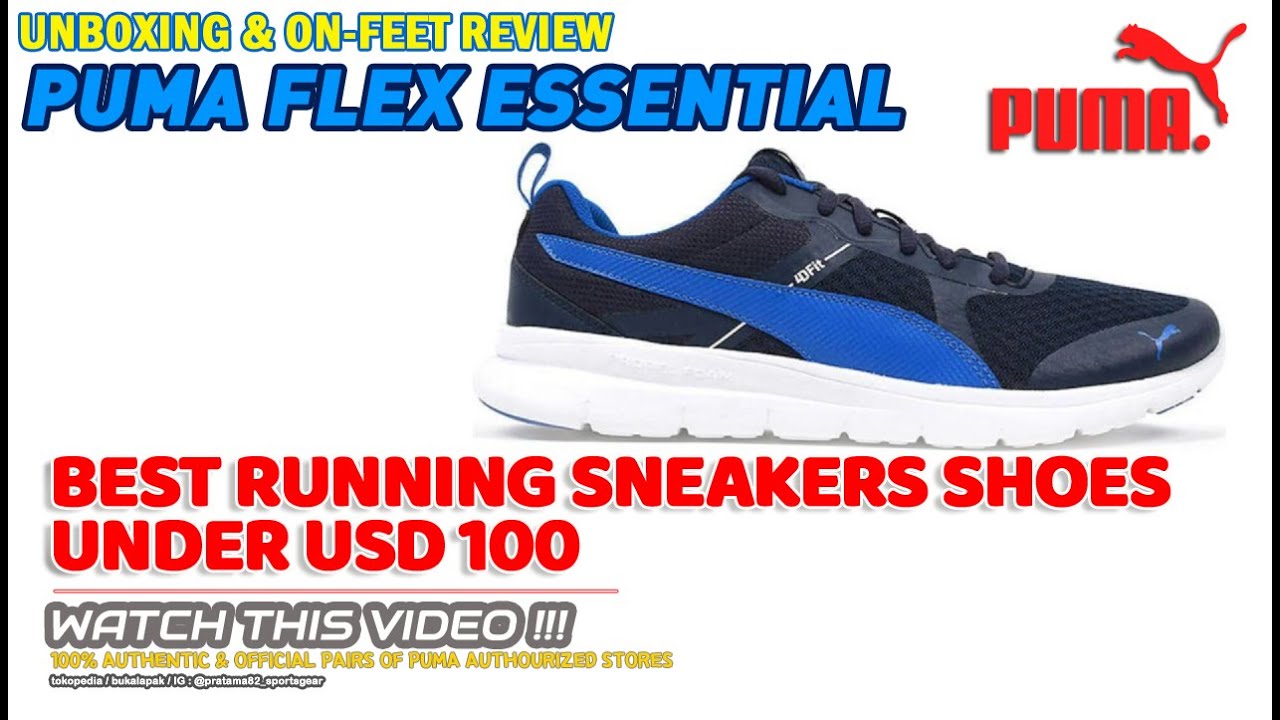 Unboxing & review on feet ESSENTIAL RUNNING SHOES (100% ORIGINAL & RESMI) ANTI PALSU - YouTube