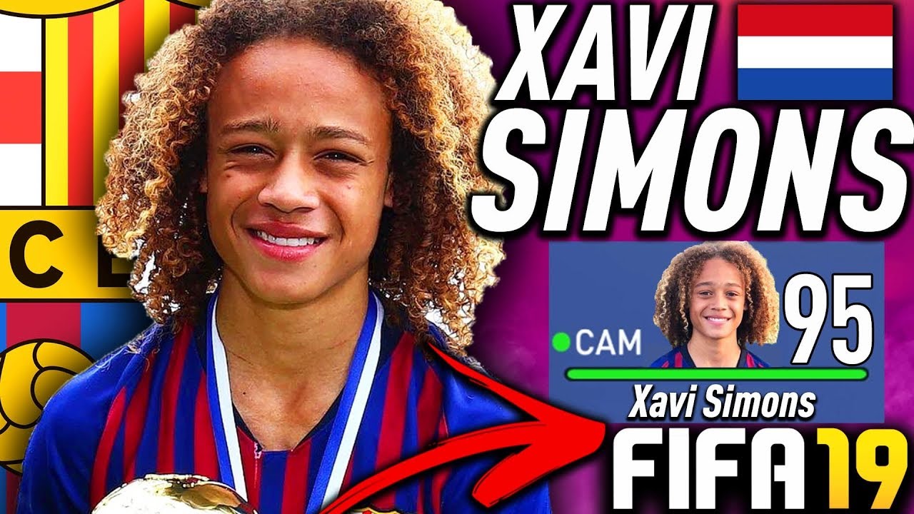 Xavi Simons Fifa 20 Card