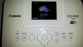 Configurando wi fi CANON SELPHY CP910