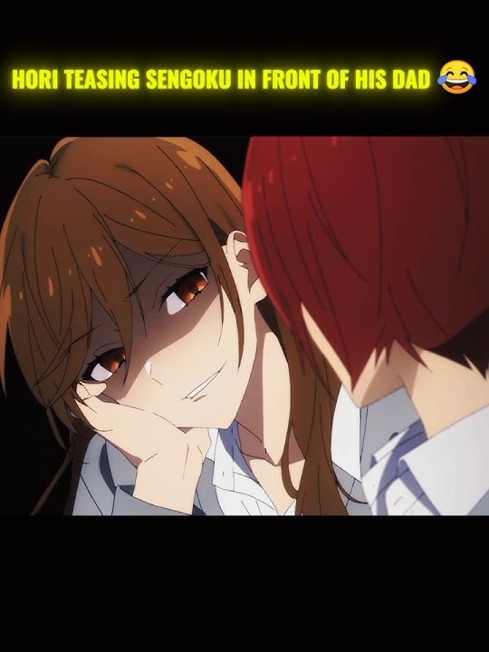 Hori Teasing Sengoku in Front of His Father 😂 || Horimiya || #horimiya #anime #shorts