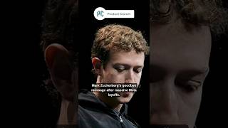 Meta CEO Mark Zuckerberg's goodbye message to 8,000 fired employees #layoffs #meta
