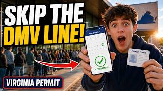 How to get a learner permit appointment online in Virginia