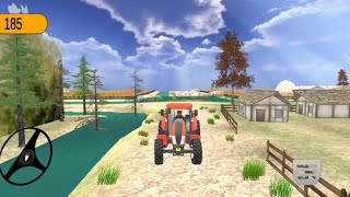 Indian Tractor  Driving Simulator 3D  Village Road - Android Gameplay - Tractor Game screenshot 2