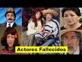 Así Perdieron La Vida los Actores de ESMERALDA