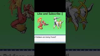 Blaziken and Arceus fused/reversed #shorts #pokemoninfinitefusion #pokemon #romhack #fangame