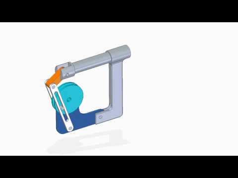 SOLID EDGE動畫-急回機構