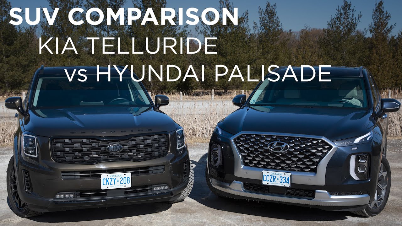 2022 Kia Telluride vs. 2022 Hyundai Palisade