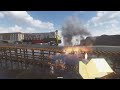 Plane Crash Causes HUGE Fire Rescue Mission - Teardown Mods Gameplay