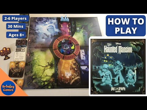 How to Play the Haunted Mansion Call of the Spirits Board Game