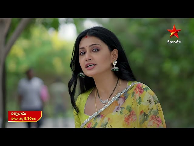 Satyabhama - Promo | 29th May 2024 | Star Maa Serials | Mon-Fri at 9.30 pm | Star Maa class=