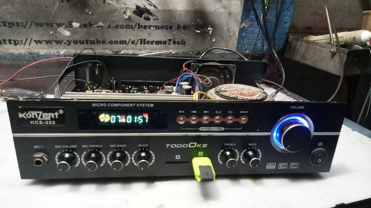 KONZERT AMPLIFIER NO DISLAY