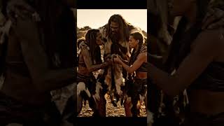 Two hominid woman fighting for a hide  #revengestories #reddit