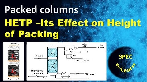 HETP – Understand The Concept and Its Effect on Height of Packing