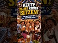 Heute bleibt keiner sitzen! 🍺🔥 #shorts