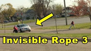 CRAZY Invisible Rope Prank 3 Video - Insane Reactions! by funnyd00ds 974,079 views 12 years ago 1 minute, 9 seconds
