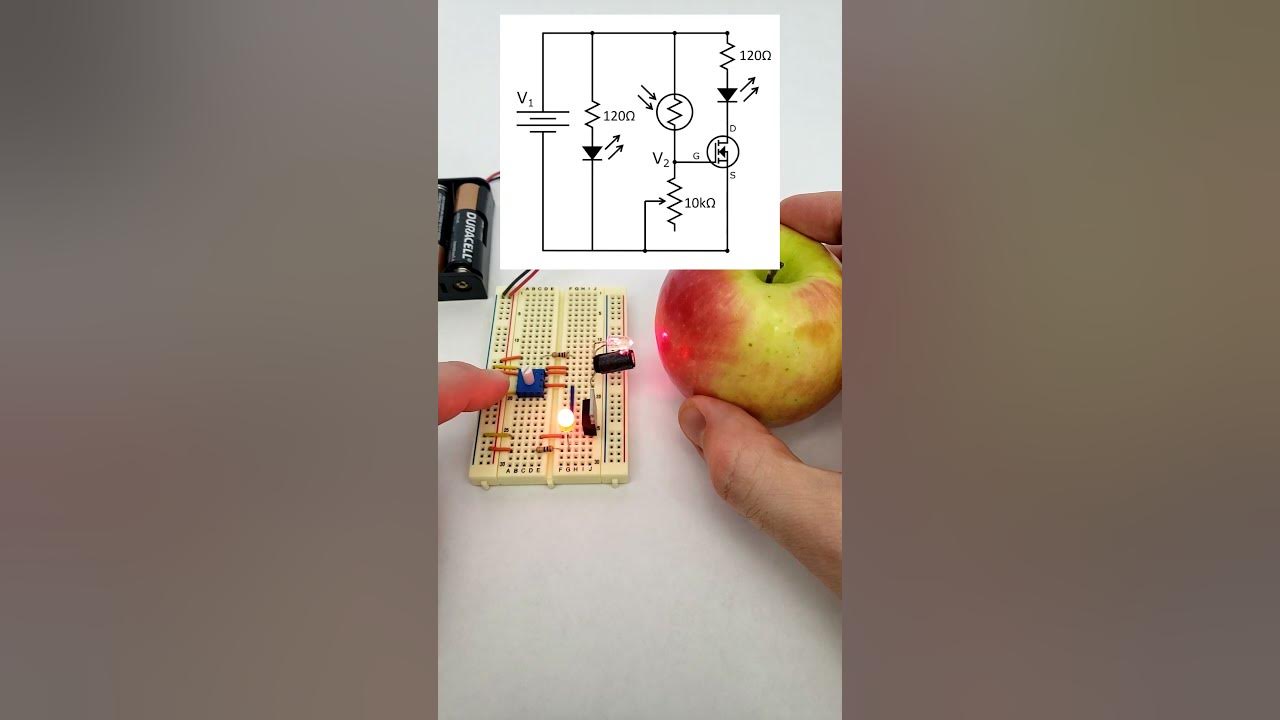 Simple Color Detection Circuit Circuit Diagram