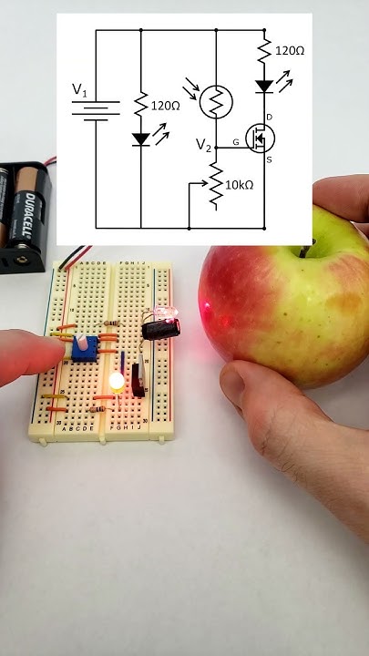 Simple Color Detection Circuit Circuit Diagram