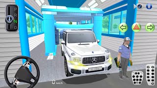 New Mercedes G63 Luxury SUV Driver Car Wash! 3D Driving Class - Car Game Android Gameplay screenshot 4