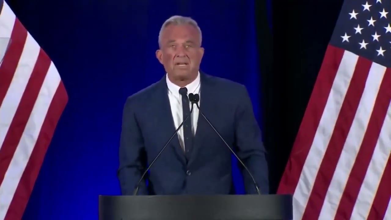 ⁣RFK Jr Evicarates DNC and Endorses Trump2024 8-22-2024