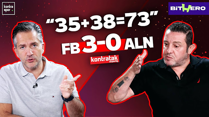 CANLI | Fenerbahçe - Alanyaspor Maç Sonu | Nihat Kahveci, Nebil Evren | Kontratak