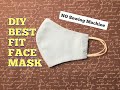 DIY Best Fit Face Mask No Sewing Machine