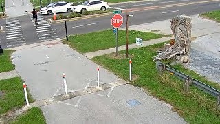 St. Pete bicyclist gets hit by car in bike crossing lane