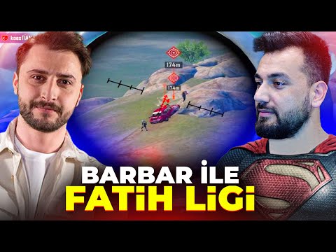 BARBAR İLE FATİH LİGİNDE RANK KASTIK !! / Pubg Mobile