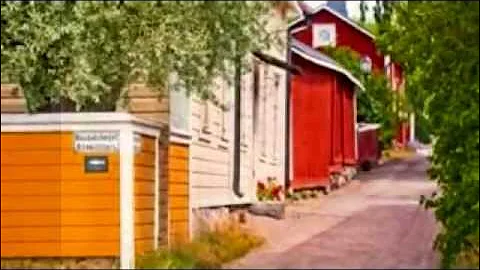 Kring de sm husen i grnderna vid hamnen - Anita Li...