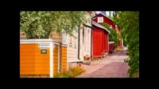 Video thumbnail of "Kring de små husen i gränderna vid hamnen - Anita Lindblom"