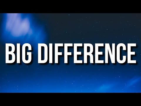 Nicki Minaj - Big Difference (Lyrics)