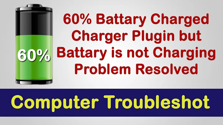 Battery Charging 60%, Plugin, Not Charging | Lenovo Laptop | Problem Solved