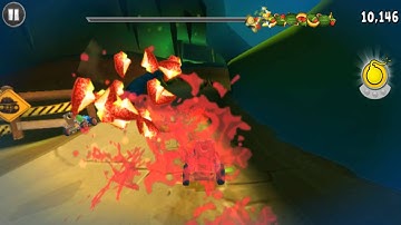 Angry Birds GO! Gameplay Walkthrough - Rocky Road Track 2 - Fruit Splat 4 for Android/IOS