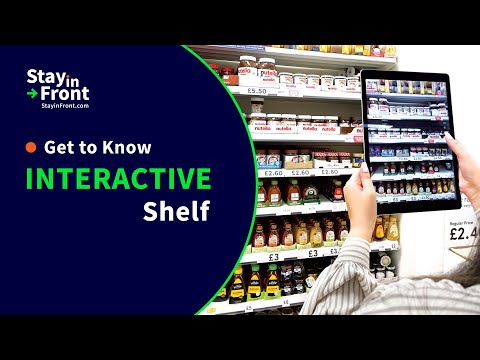 StayinFront Digital Interactive Shelf - video from StayinFront