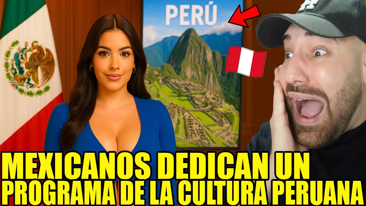 MEXICANOS ELOGIAN al PERÚ y dedican un PROGRAMA sobre la CULTURA PERUANA en la TV MEXICANA!!