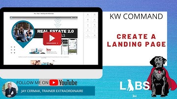 KW Command: Create Landing Page